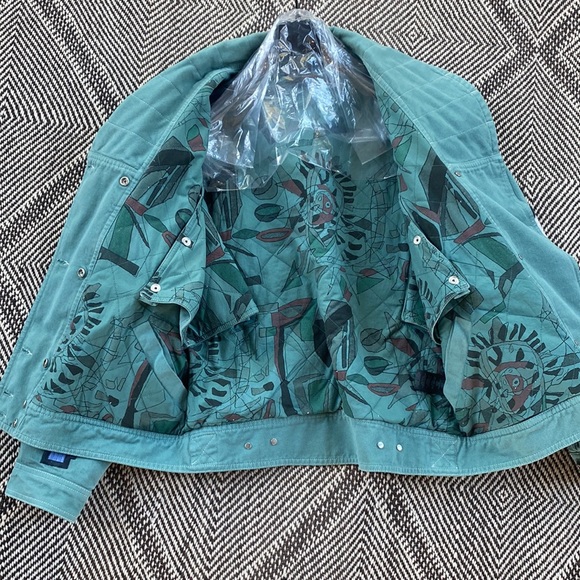 Isabel Marant Erial Oversized Convertible Embroidered Denim Jacket - 38 - Picture 8 of 13